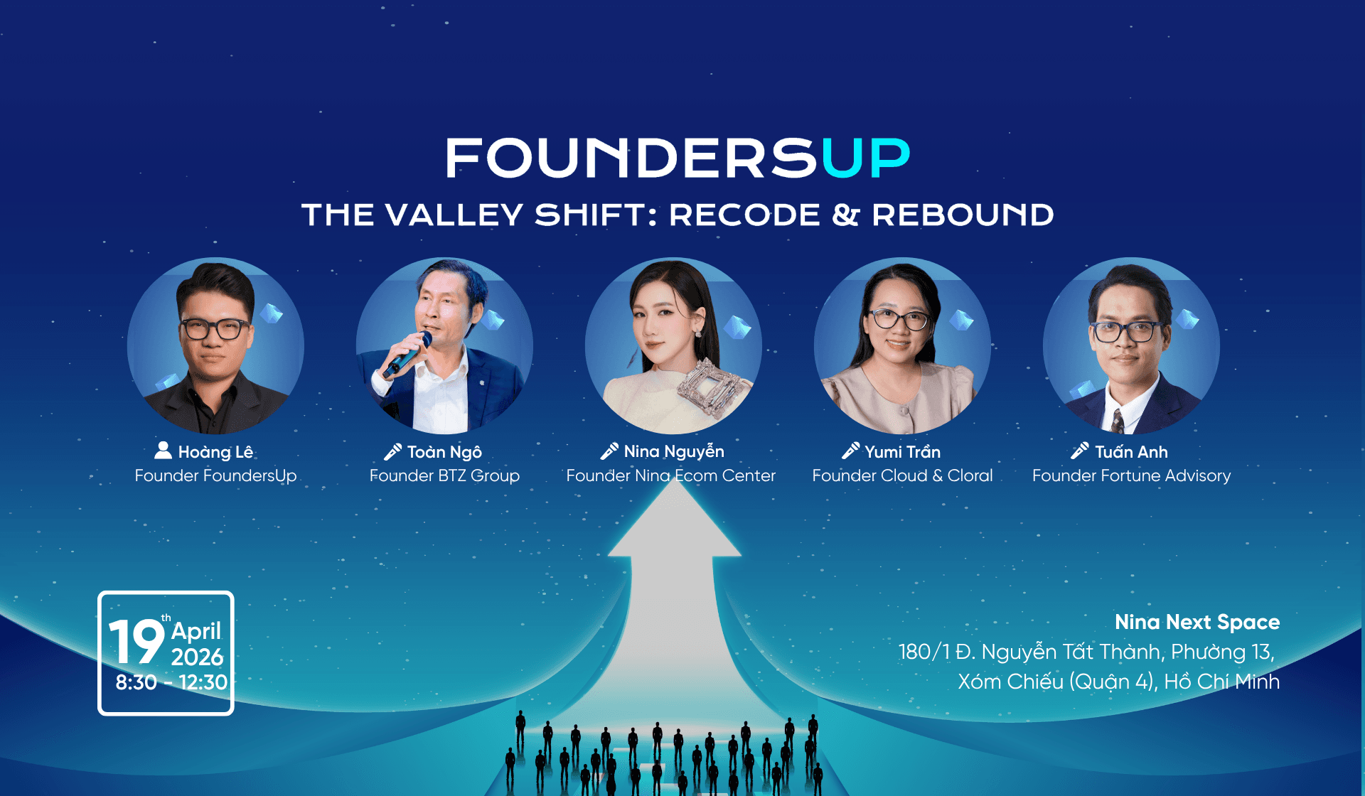 FoundersUp event background